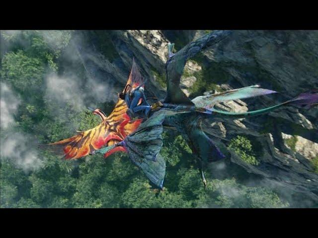 Avatar catches the great Leonopteryx || Toruk Makto || Jake sully || HD quality