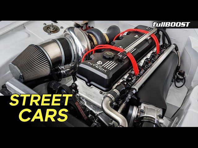 Turbo 6 and V8 street car drag testing at Heathcote Raceway | fullBOOST