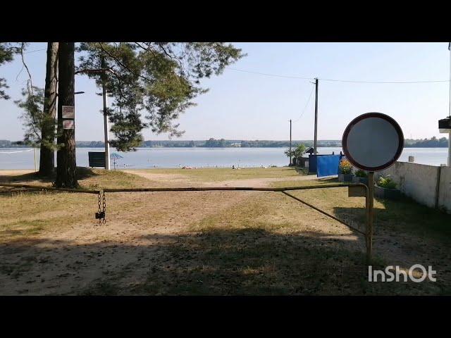 Раннее утро на городском пляже. Осиповичский район