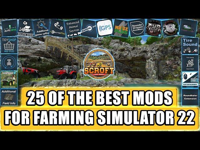 25 OF THE BEST MODS - Farming Simulator 22 (PC ONLY)
