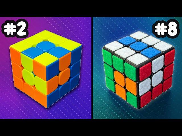 Top 10 Rubik's Cube Patterns! (TUTORIAL)