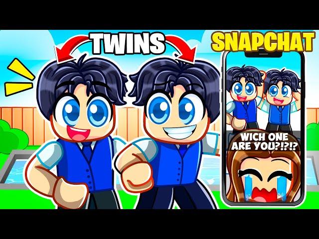 Meet Andy's TWIN BROTHER In SNAPCHAT! (Brookhaven RP)