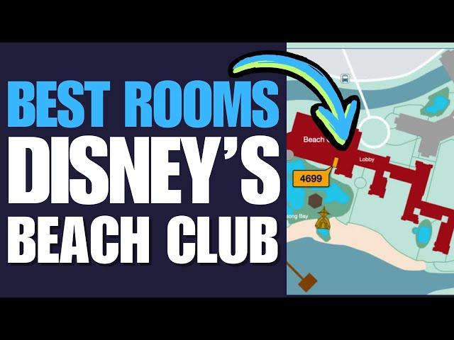 Disney's Beach Club Resort BEST Rooms, Maps and Room Tours