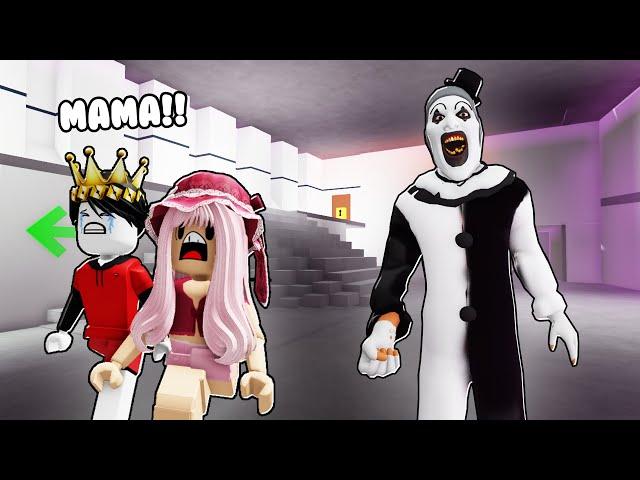 SCARY PERO KWELANG CLOWN! w/ peps&azen!  || TERRIFYING PRISON RUN || ROBLOX