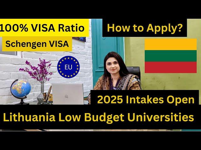 Lithuania Study Visa | Study in Lithuania without IELTS 2025 | Lithuania Student VISA Full Process