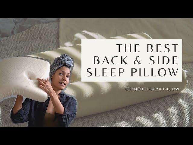 Best Side & Back Sleep Pillow | Coyuchi Turiya Pillow Review