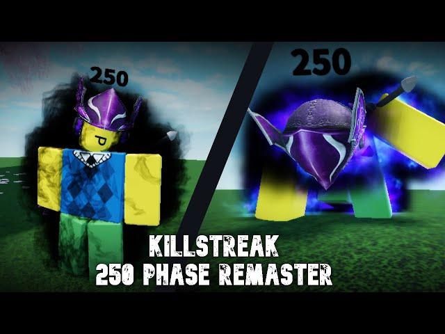 KILLSTREAK 250 phase (render remaster) | Slap Battles (roblox)