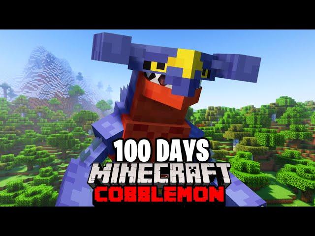 I Spent 100 DAYS in the NEW POKÉMON Minecraft Mod Against my Rival! (Duos Cobblemon)