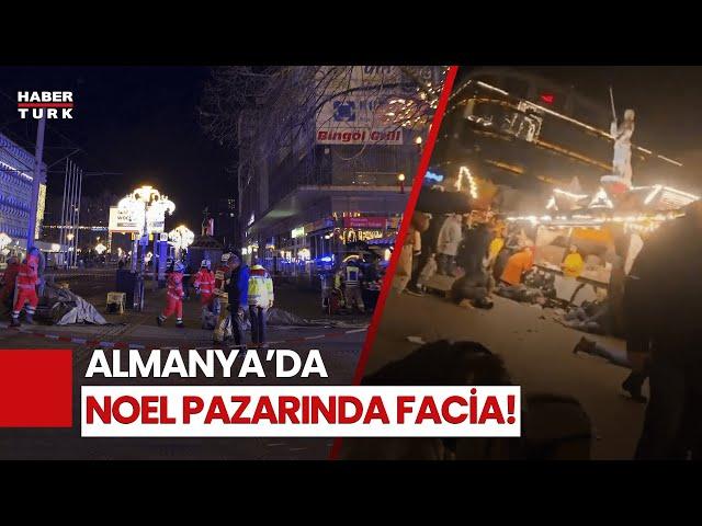 SON DAKİKA: Almanya'da Noel Pazarına Araçla Saldırı: Çok Sayıda Ölü Ve Yaralı Var