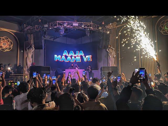 DJ Chetas Intro Dekha Tenu Pehli Baar ve Soniya Aaja Maahi Ve  | Live At Bombay High Club Pune