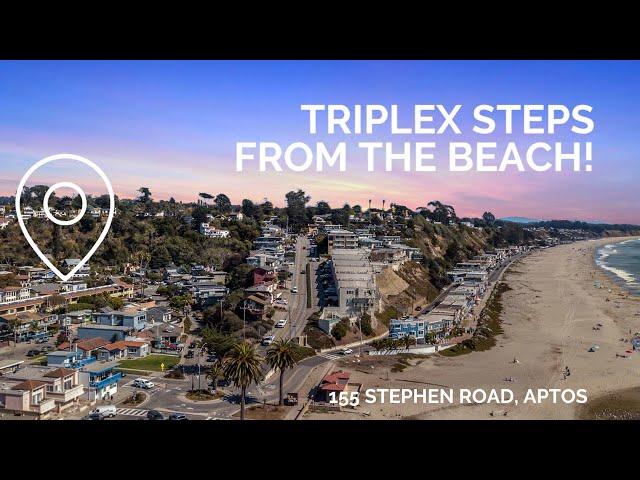 BEACH TRIPLEX STEPS TO THE SAND | 155 STEPHEN ROAD, APTOS