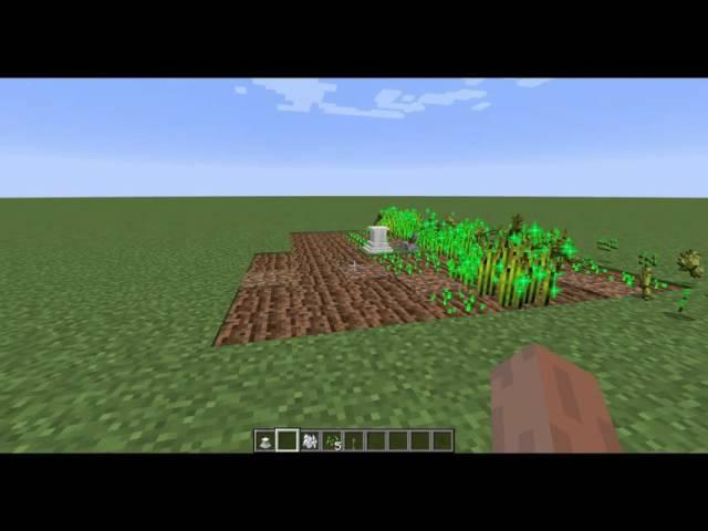 Semi automatic farm with Harvest Rod and Pedestal