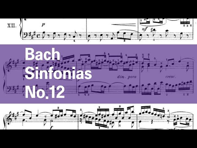 Bach Sinfonias No.12 l 바흐 신포니아 3성 l 임윤찬