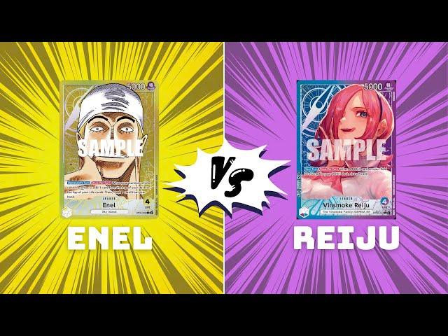 [OP07] #03 Local Tournament One Piece TCG - Final Round | Enel Vs Reiju