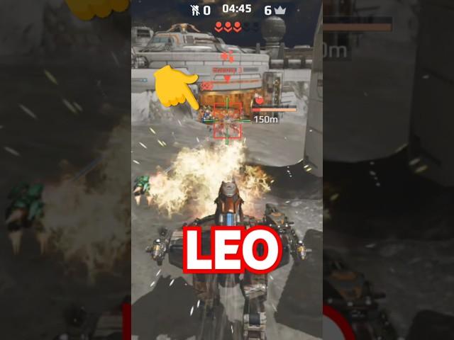 War robot gameplay || leo gameplay short clip  || #gaming #warrobotsgameplay #warrobots