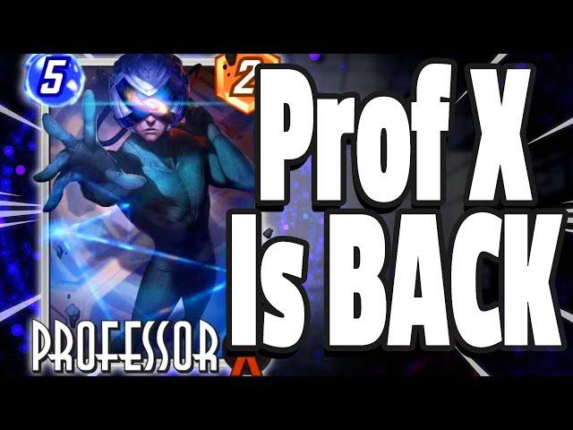 Oh No Professor X Is Back! Move Disrupt | Marvel Snap