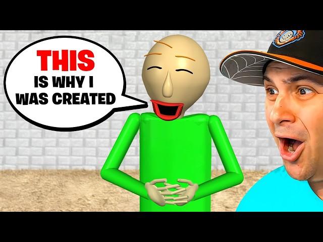 I had a full conversation with Baldi… and it got weird…