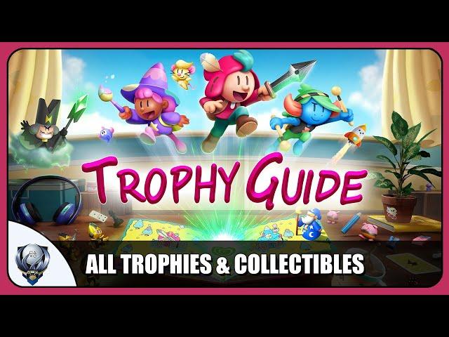 The Plucky Squire Trophy Guide - All Trophies and Collectibles (Art Scrolls & Glitchbirds)