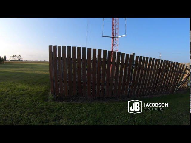 Fence Install at KMAV/KMSR Radio Tower - Mayville ND