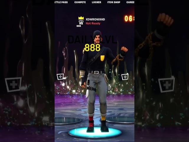 Fortnite Daily lvl 888 Ch3S4            #fortnite #shorts #viral #xdwhd #xbox