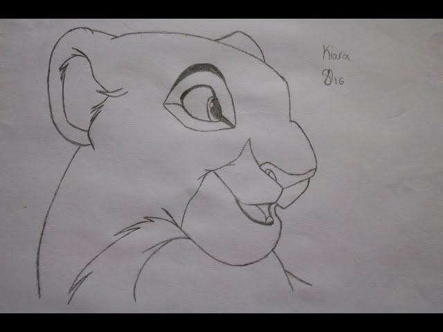 The Lion King | Drawing Kiara