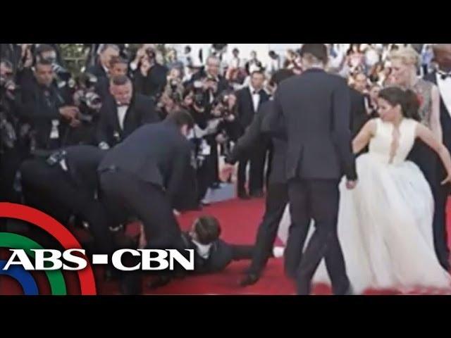 TV Patrol: Brad Pitt was hit in the face at 'Maleficent' premiere