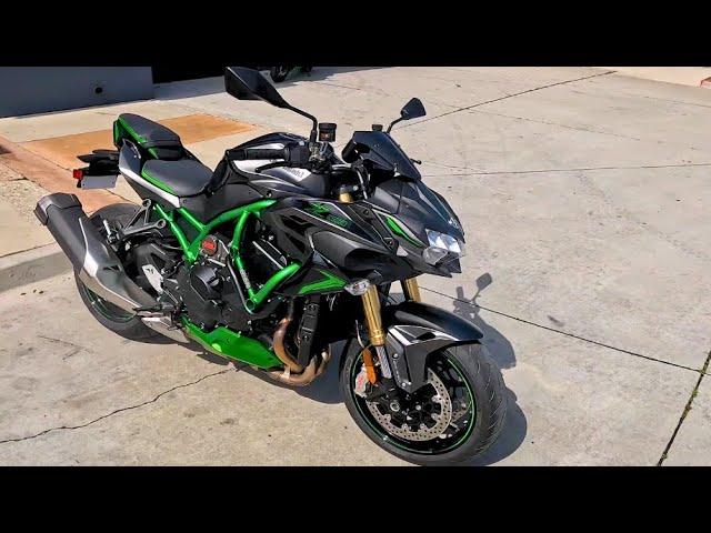 This 2023 Kawasaki Z H2 SE Is a Naked Monster