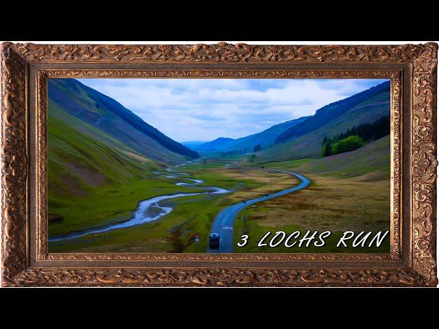 Riding through the Scottish Borders on a Harley-Davidson Low Rider ST! ️