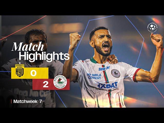 Match Highlights | Hyderabad FC 0-2 Mohun Bagan Super Giant | MW 7 | ISL 2024-25