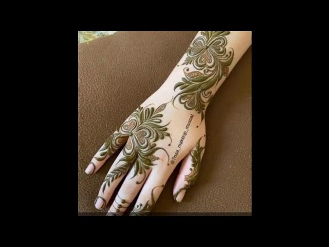 2020 New staylish mehndi design photos Mahi mehndi design