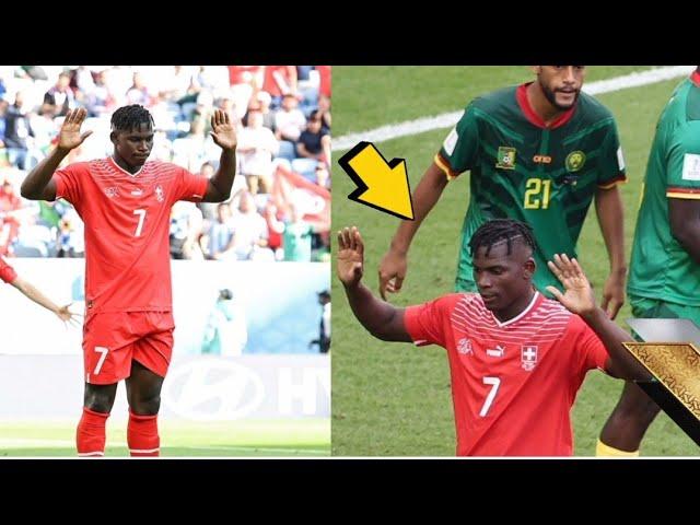 Breel Embolo REFUSES to celebrate Goal Vs Cameroon after scoring against the country of his Birth