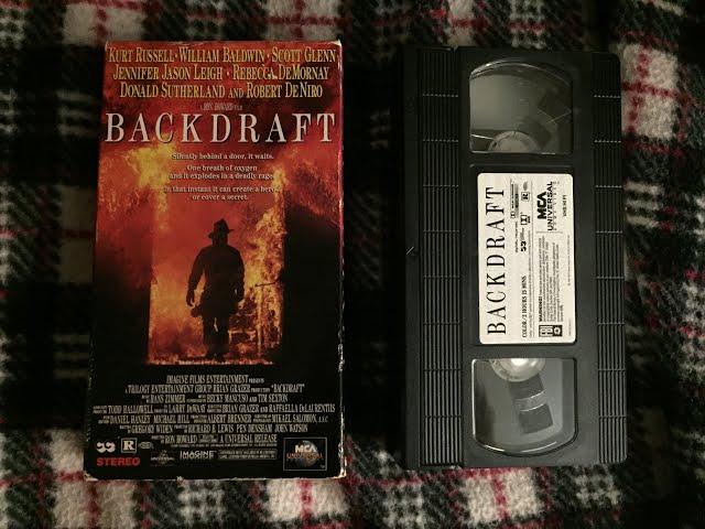 Opening To Backdraft 1991 VHS