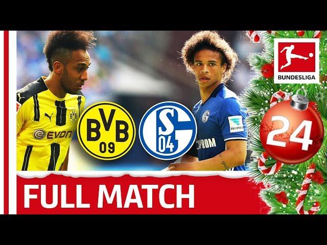 Dortmund vs. Schalke - Full Bundesliga Match 2015/16 - Bundesliga 2018 Advent Calendar 24