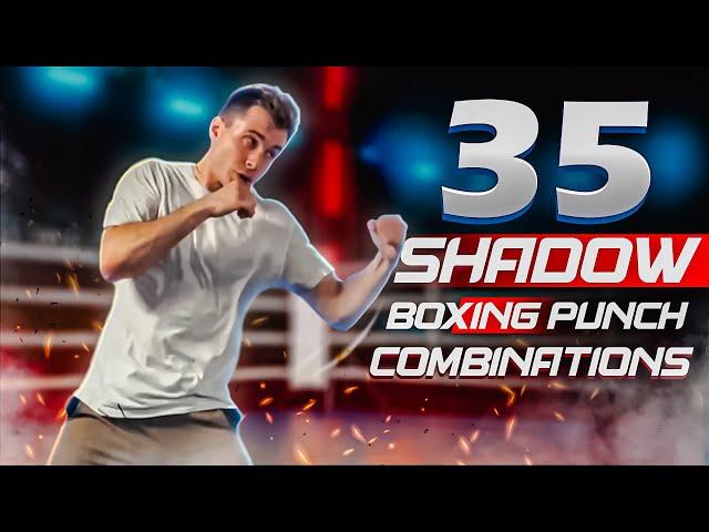 35 Shadow Boxing Punch Combinations - Beginner Friendly