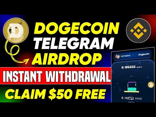 Dogecoin Mining || $50 DOGE live  Withdrawal Without investment