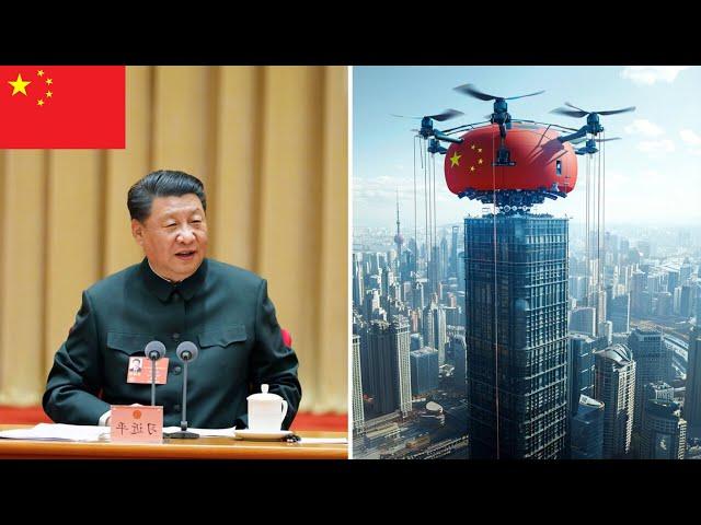 China’s Most Innovative Construction Drone SHOCKED US Engineers