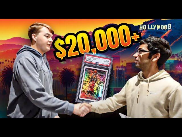 $20,000+ Sports Card Negotiations At Los Angeles Sports Card Shows!