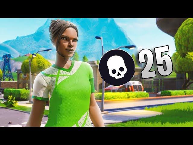 25 Kill Solo Squads | Season X Fortnite