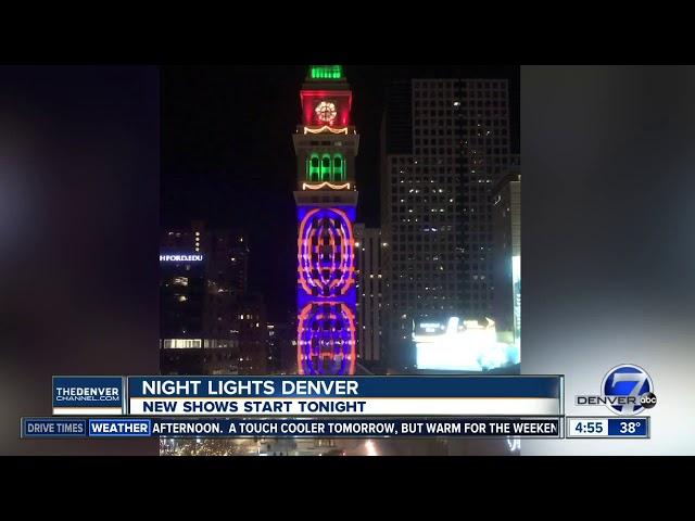 Night Lights Denver features three new shows tonight