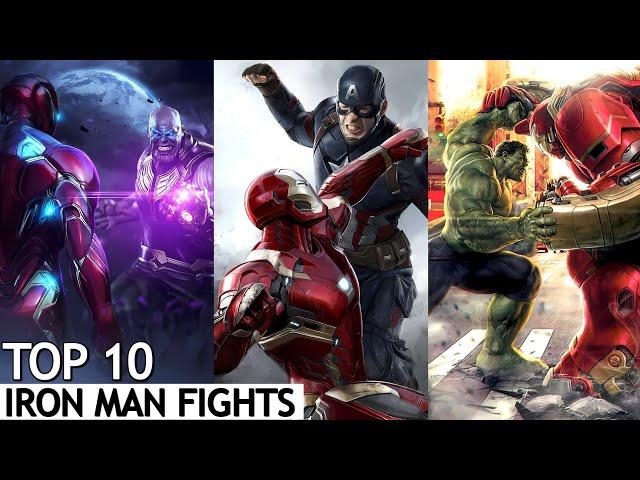 Top 10 Iron Man Best Fights in MCU | BNN Review