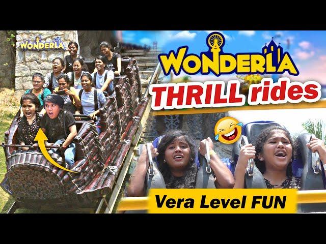 Ayyo Kapathunga FUN & THRILL Rides @Wonderla || Ammu Times ||