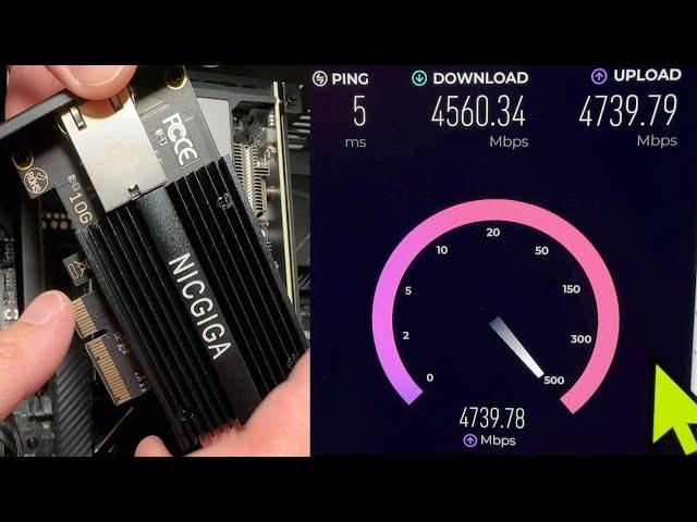 The BEST 10Gbit Ethernet Card?!  NICGIGA 10G!