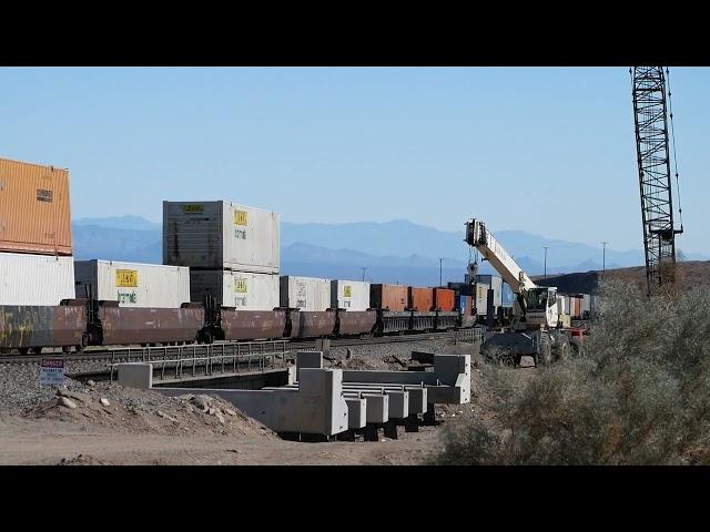 BNSF Needles sub , triple track project