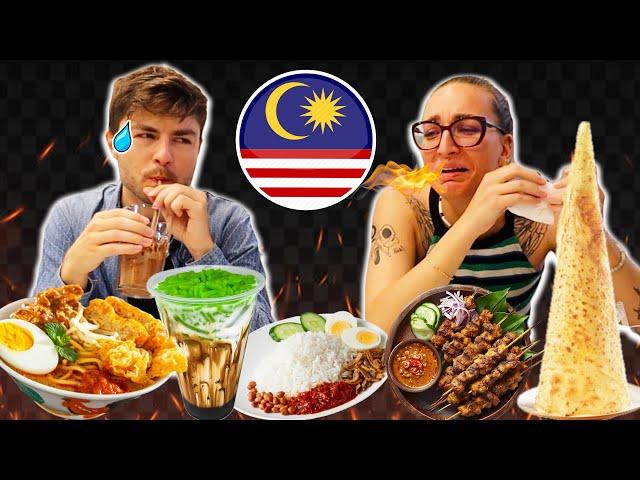 Foreigners React to Malaysian Food for the First Time!! 