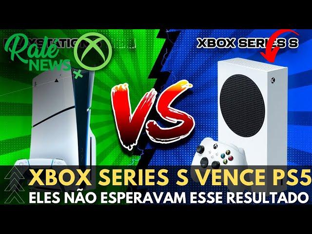 INSANO! XBOX SERIES S VENCE PLAYSTATION 5  e TODOS FICAM SURPRESOS