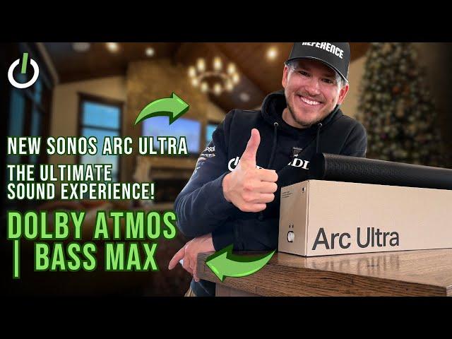 NEW Sonos Arc ULTRA Dolby Atmos Soundbar Unboxing & Overview