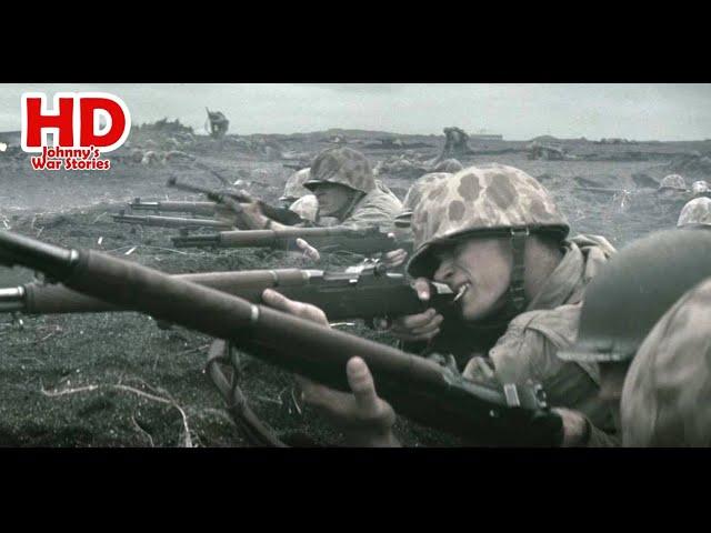 Iwo Jima Battle on the Beach - Flags of our Fathers