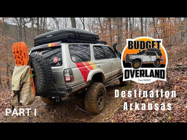 10 rigs from 6 different states meet up for an Arkansas Overland adventure! P.1