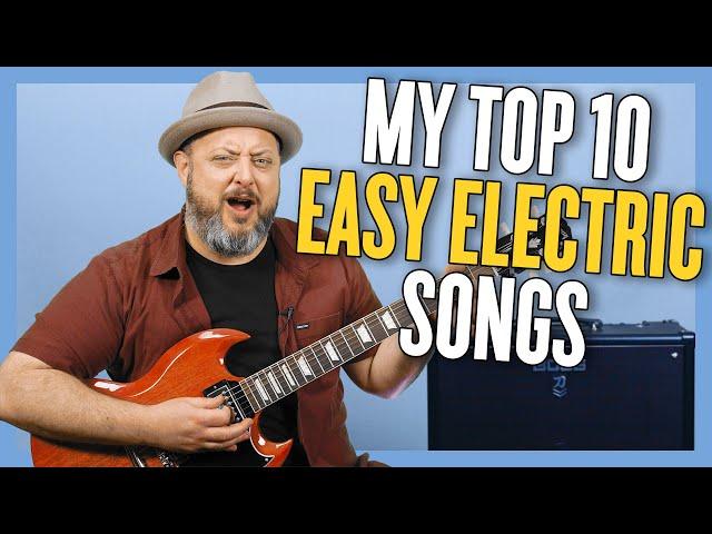 MORE Easy Electric Guitar Songs EVERYONE Should Know How to Play!