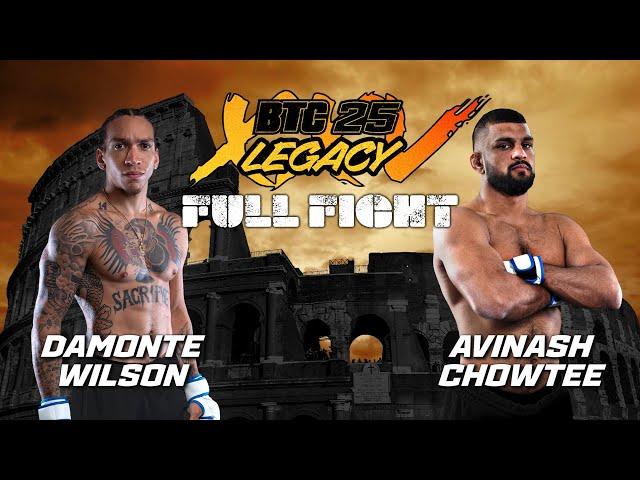 Damonte Wilson vs Avinash Chowtee | BTC 25: Legacy | Oshawa, ON